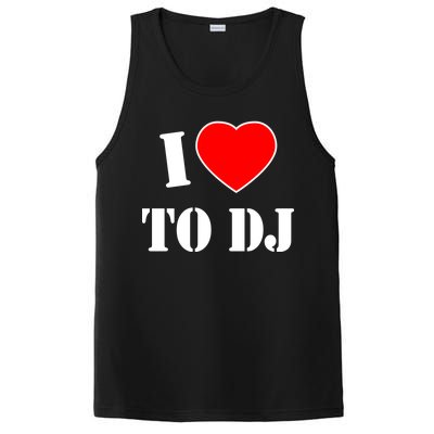 I Love To DJ PosiCharge Competitor Tank