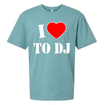 I Love To DJ Sueded Cloud Jersey T-Shirt