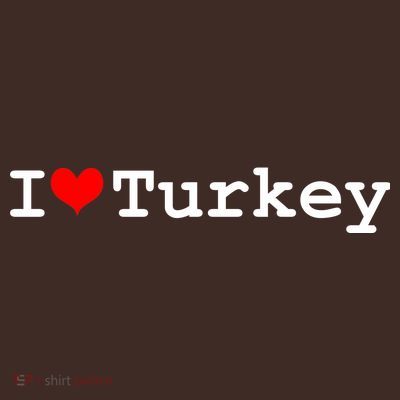 I Love Turkey T-Shirt