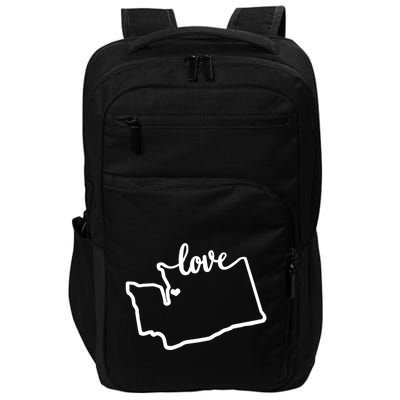I Love Washington State Impact Tech Backpack