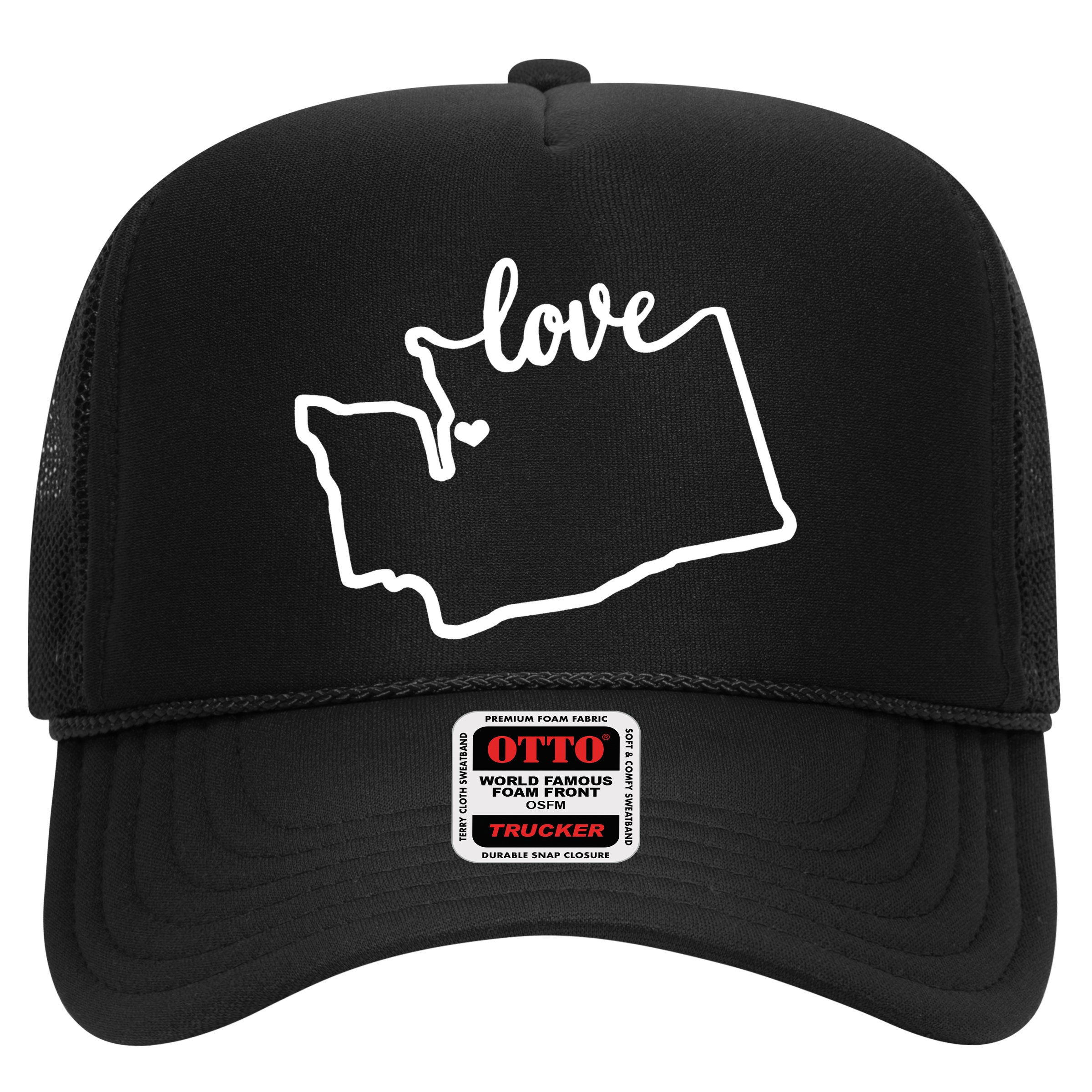 I Love Washington State Hat
