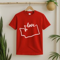 I Love Washington State T-Shirt
