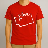 I Love Washington State T-Shirt