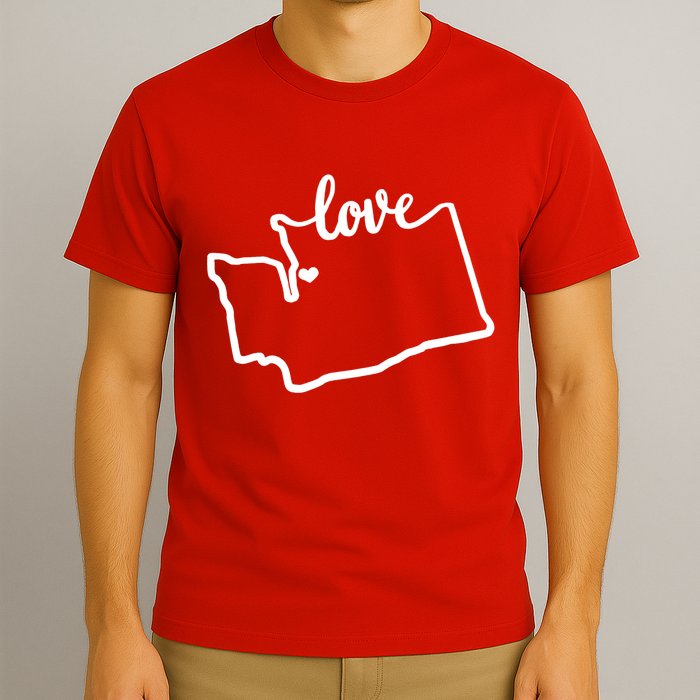 I Love Washington State T-Shirt
