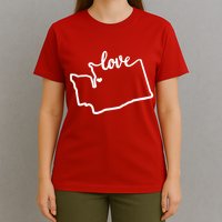 I Love Washington State T-Shirt
