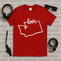 I Love Washington State T-Shirt