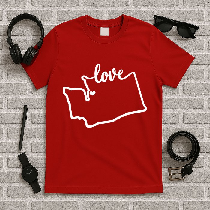 I Love Washington State T-Shirt