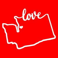 I Love Washington State T-Shirt