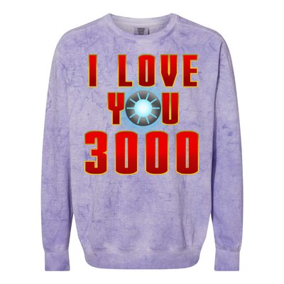 I Love You 3000 Colorblast Crewneck Sweatshirt