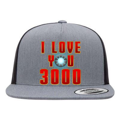 I Love You 3000 Flat Bill Trucker Hat