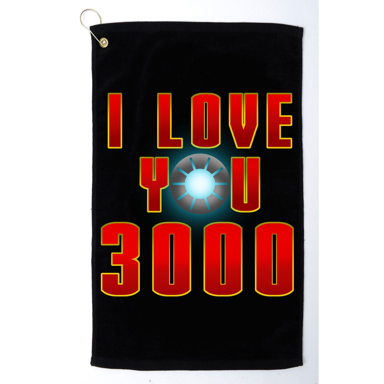I Love You 3000 Golf Towel