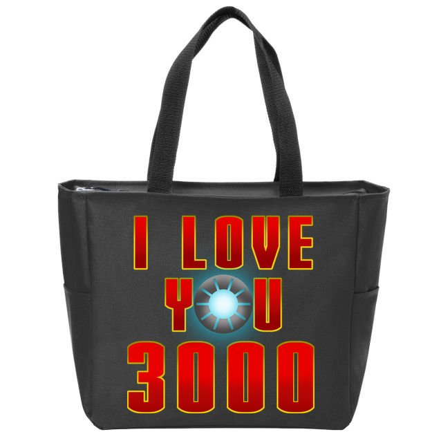 I Love You 3000 Zip Tote Bag