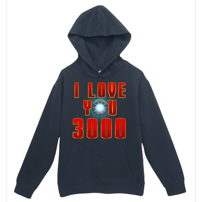 I Love You 3000 Urban Pullover Hoodie