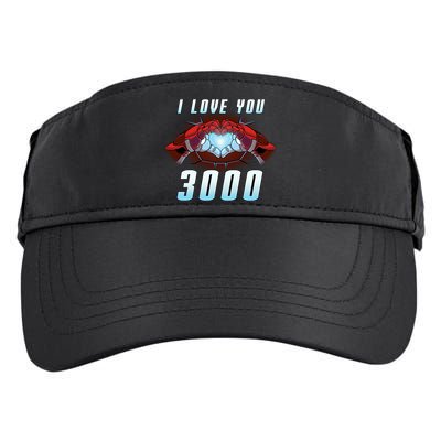 I Love You 3000 Superhero Adult Drive Performance Visor