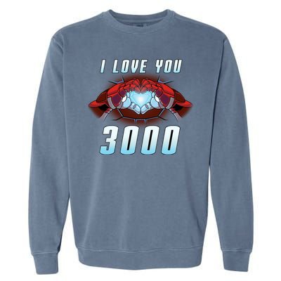 I Love You 3000 Superhero Garment-Dyed Sweatshirt