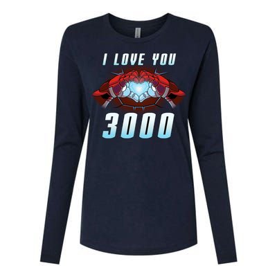 I Love You 3000 Superhero Womens Cotton Relaxed Long Sleeve T-Shirt