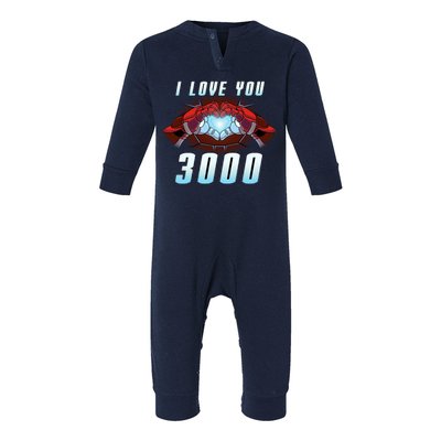 I Love You 3000 Superhero Infant Fleece One Piece