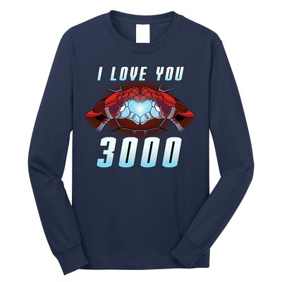 I Love You 3000 Superhero Long Sleeve Shirt