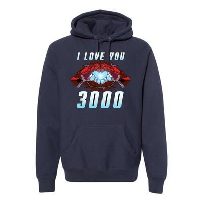 I Love You 3000 Superhero Premium Hoodie