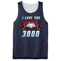 I Love You 3000 Superhero Mesh Reversible Basketball Jersey Tank