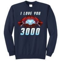 I Love You 3000 Superhero Tall Sweatshirt