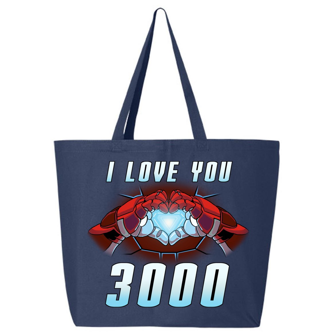 I Love You 3000 Superhero 25L Jumbo Tote