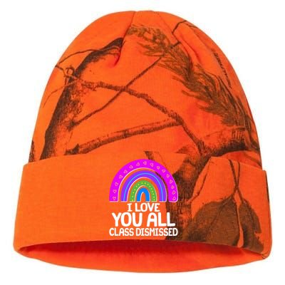 I Love You All Class Dismissed Rainbow Kati Licensed 12" Camo Beanie