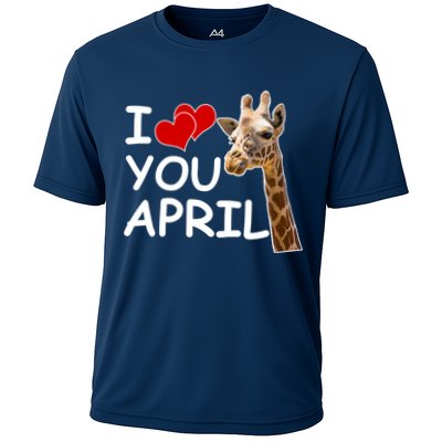 I Love You April The Giraffe Photo Performance Shirt