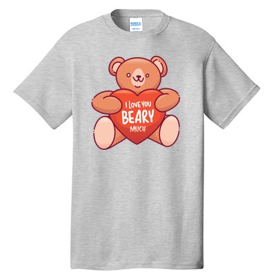 I Love You Beary Much Tall T-Shirt