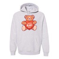 I Love You Beary Much Premium Hoodie