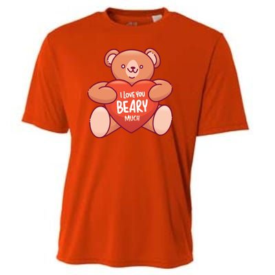 I Love You Beary Much Cooling Performance Crew T-Shirt