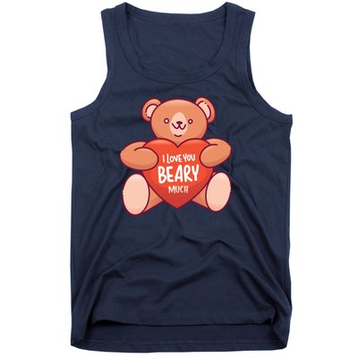 I Love You Beary Much Tank Top