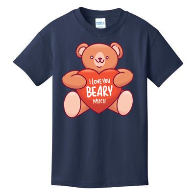 I Love You Beary Much Kids T-Shirt