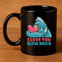 I Love You Slow Much 11oz C Handle Ceramic Mug