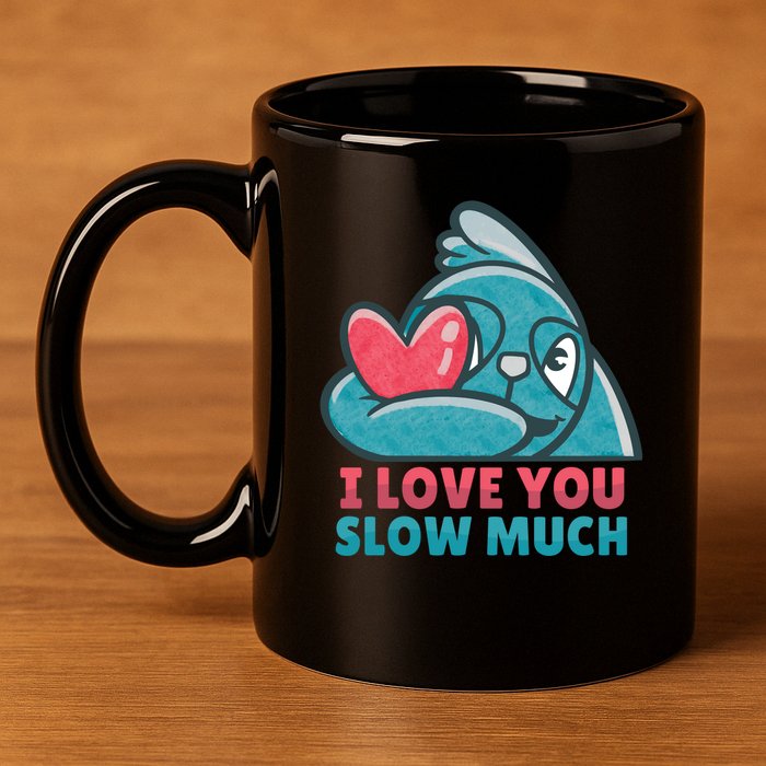 I Love You Slow Much 11oz C Handle Ceramic Mug