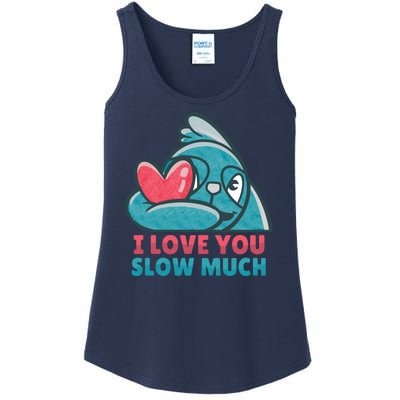 I Love You Slow Much Ladies Essential Tank