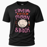 I Love You To The Moon And Back Cooling Performance Crew T-Shirt