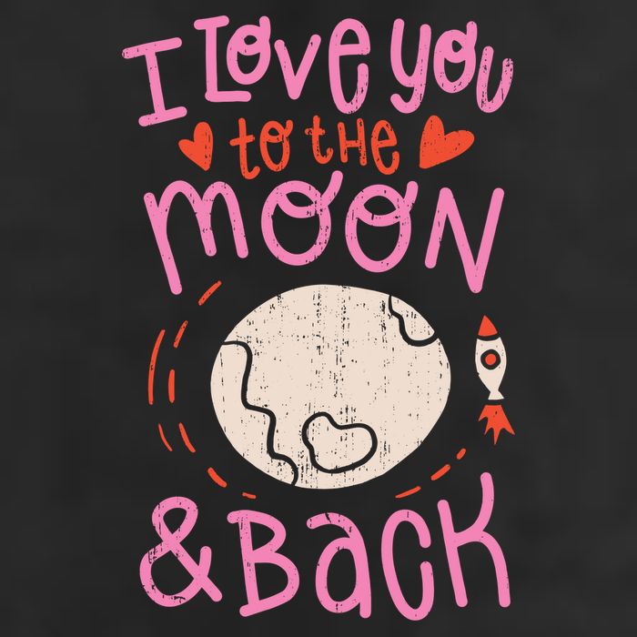 I Love You To The Moon And Back Trucker Hat