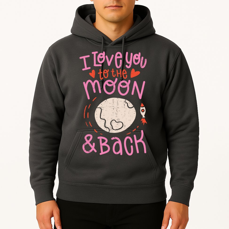I Love You To The Moon And Back Hoodie