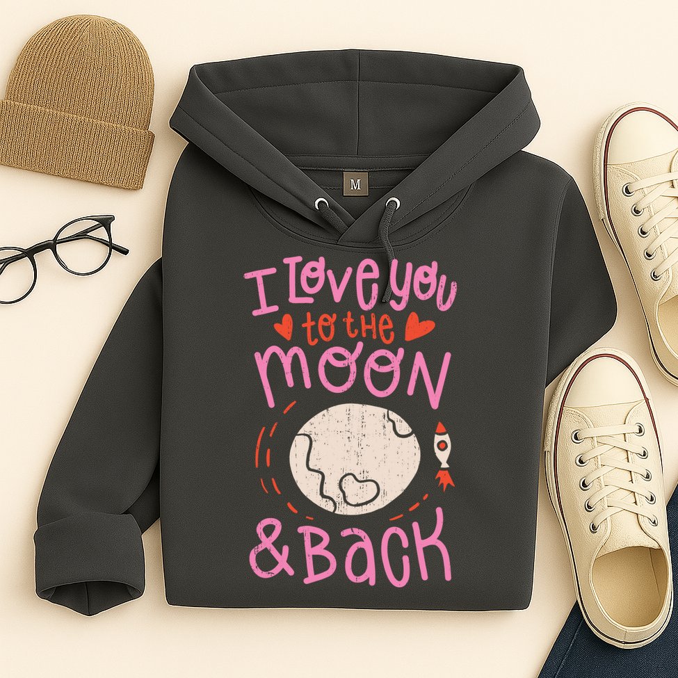 I Love You To The Moon And Back Hoodie