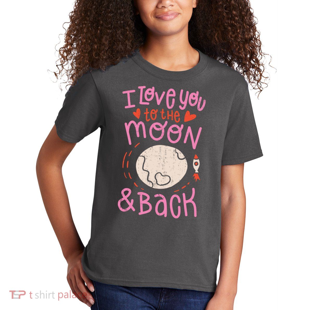 I Love You To The Moon And Back Kids T-Shirt