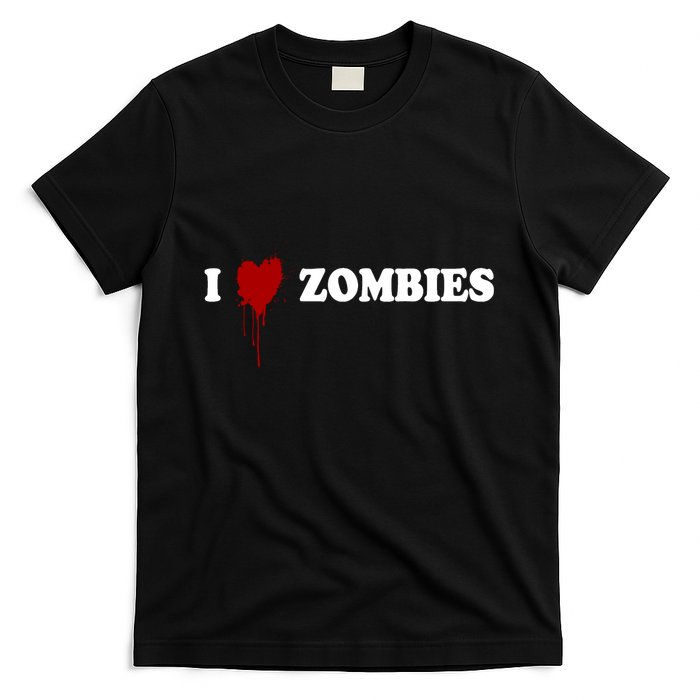 I Love Zombies T-Shirt