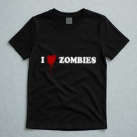 I Love Zombies T-Shirt