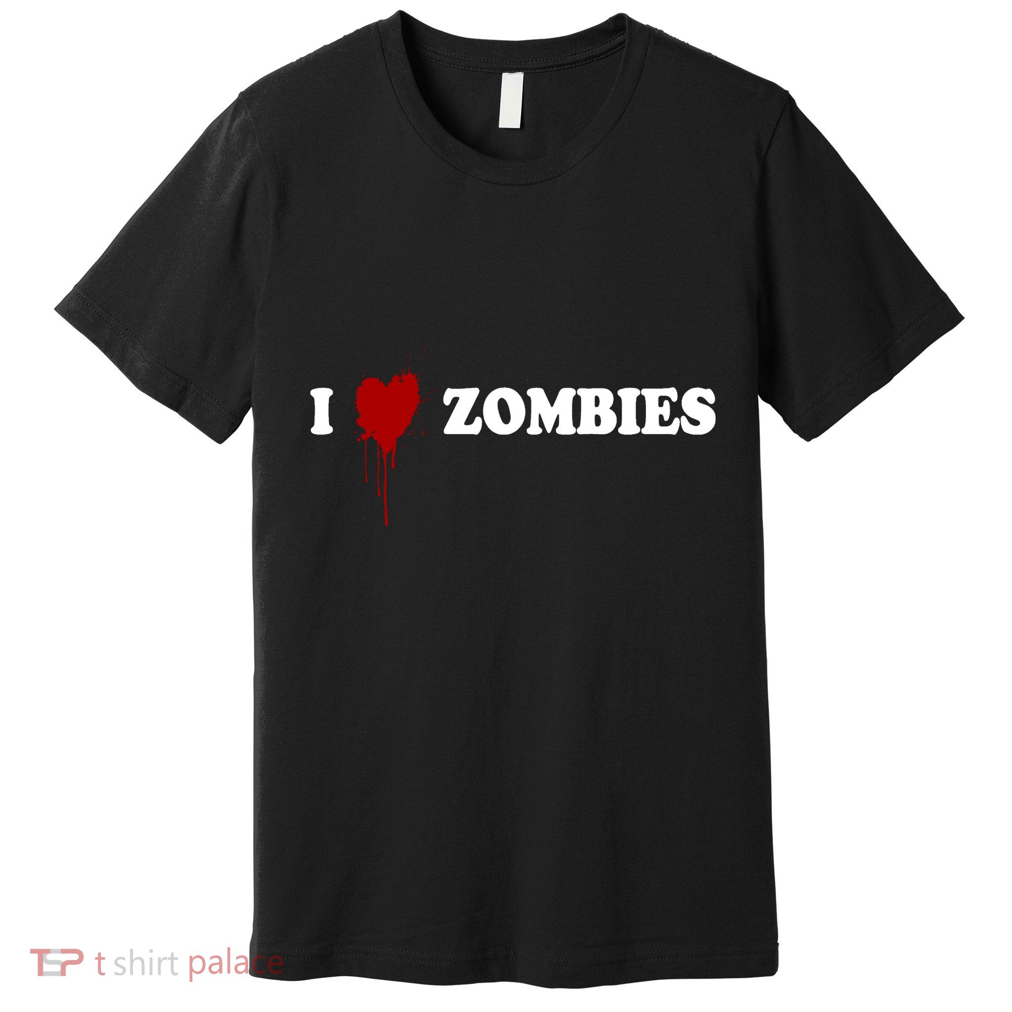 I Love Zombies Premium T-Shirt