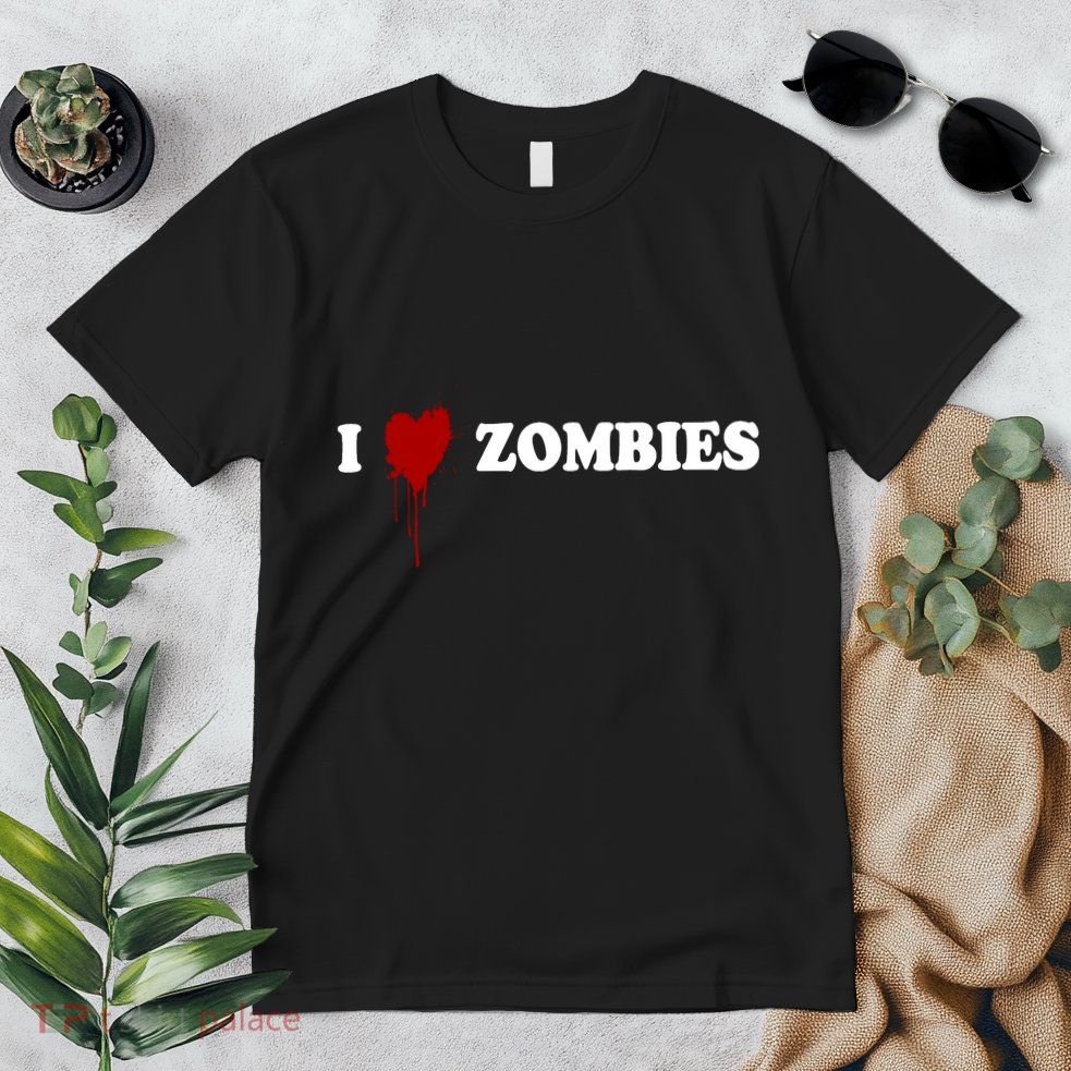 I Love Zombies Premium T-Shirt