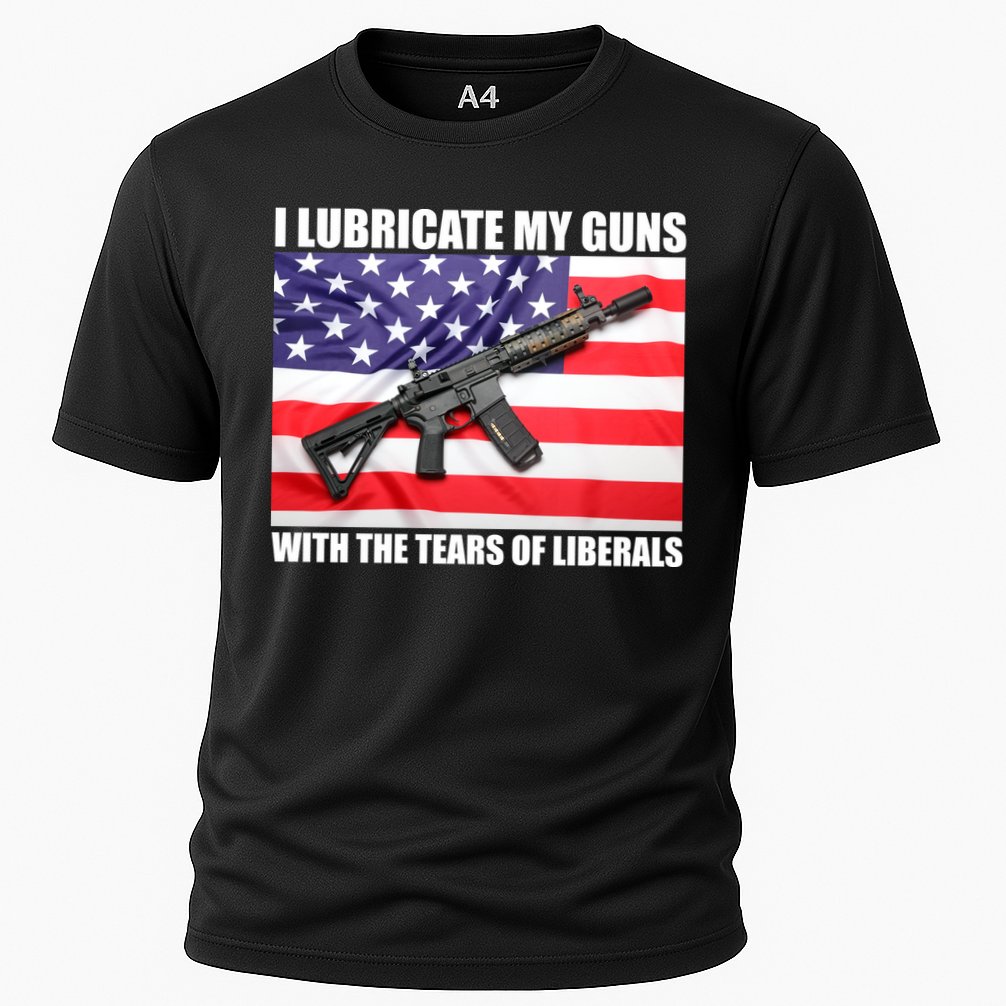 I Lubricate My Guns With Tears Of Liberals Performance Shirt