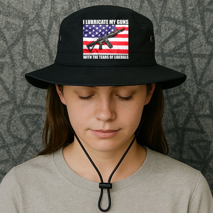 I Lubricate My Guns With Tears Of Liberals Bucket Hat