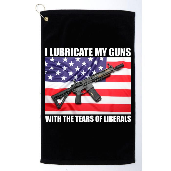 I Lubricate My Guns With Tears Of Liberals Golf Towel