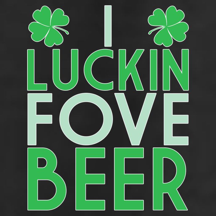 I Luckin Fove Beer Cool Comfort Performance Bucket Hat