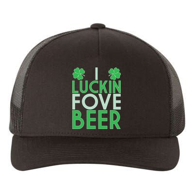 I Luckin Fove Beer Yupoong Adult 5-Panel Trucker Hat